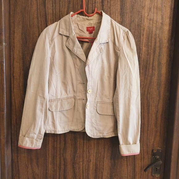 Jackets & Blazers - Fixed rate - Beige cotton jacket